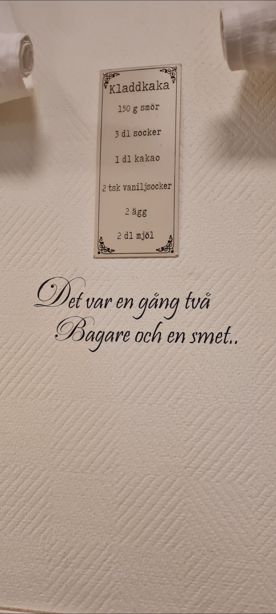 Det var en gång två bagare och en smet